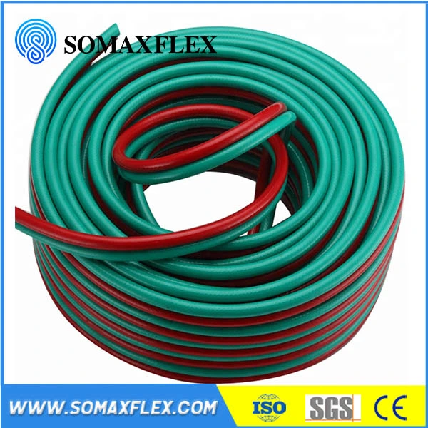 Factory Supplier 1/2 Inch Oxygen Acetylene Twins Welding Hose Flexible Braided PVC Gas Hose