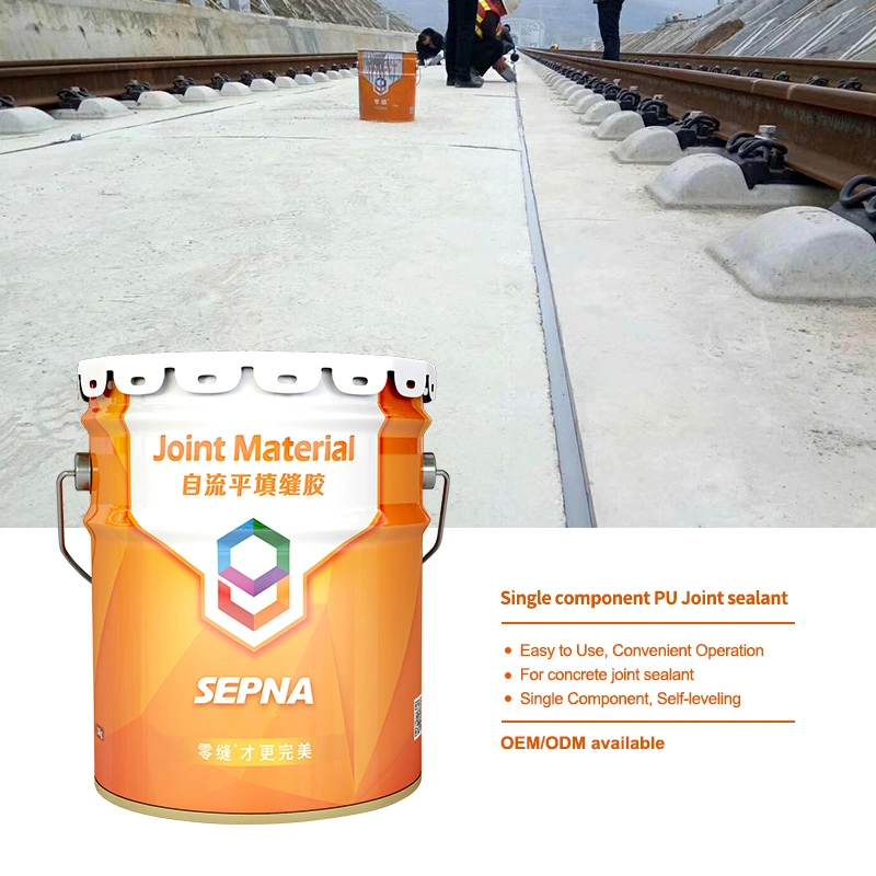 Sepna 20kg One Package Self Leveling Modified Silica Construction Adhesive Sealant for Airport Runway Square Wall Pipe Epoxy Floor Painting