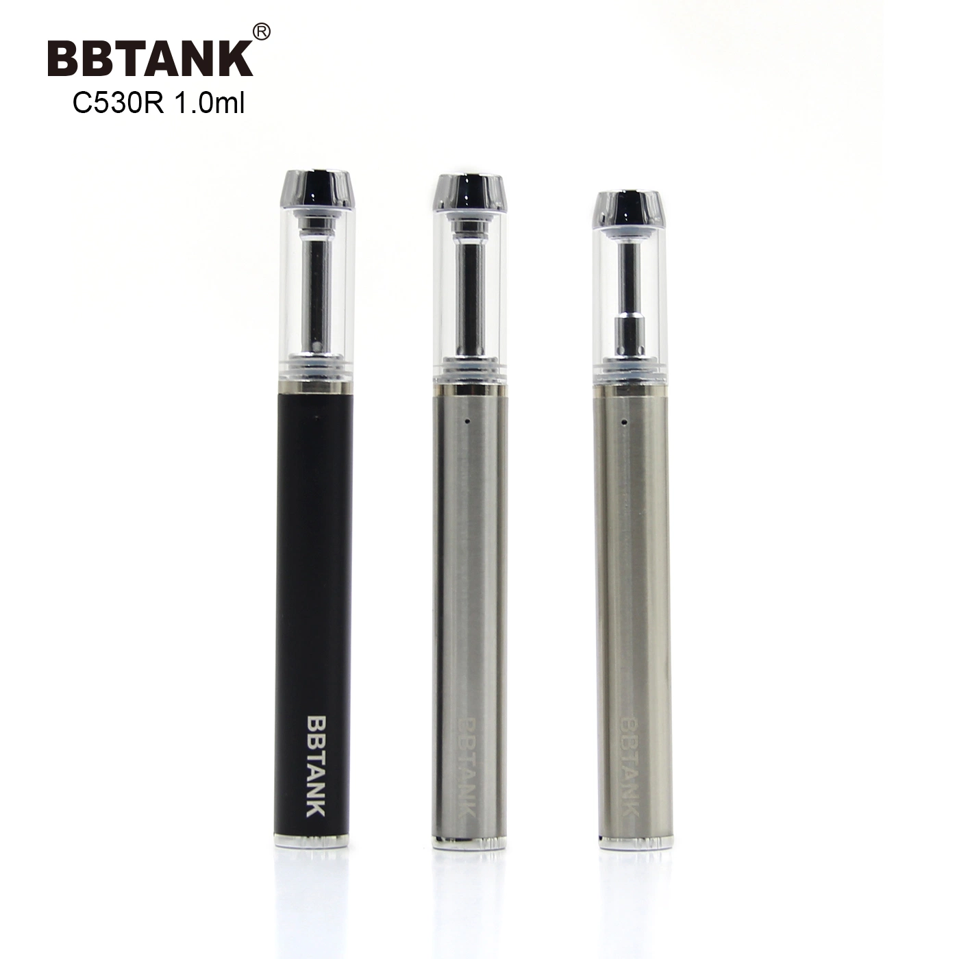 BbTank OEM / ODM hohe Qualität 1ml Batterie Öl Pen Einweg-Vape Stift