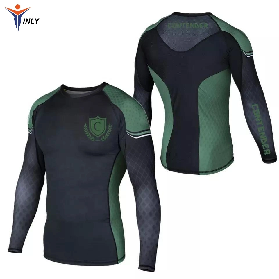 2022 Оптовая продажа High quality/High cost performance  Custom Swim Soccer Set сыпь Guard Брюки длинные рукава Wave плавательные шорты Индивидуальные спортивные униформы Фитнес Плотная эластичная нижняя одежда