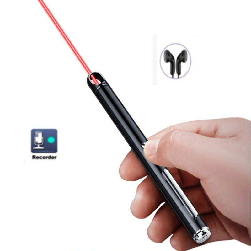 2023 Hot Sellling Noise Reduction Laser Pen Audio Recording Voice Recorder Pen Device Dictaphone