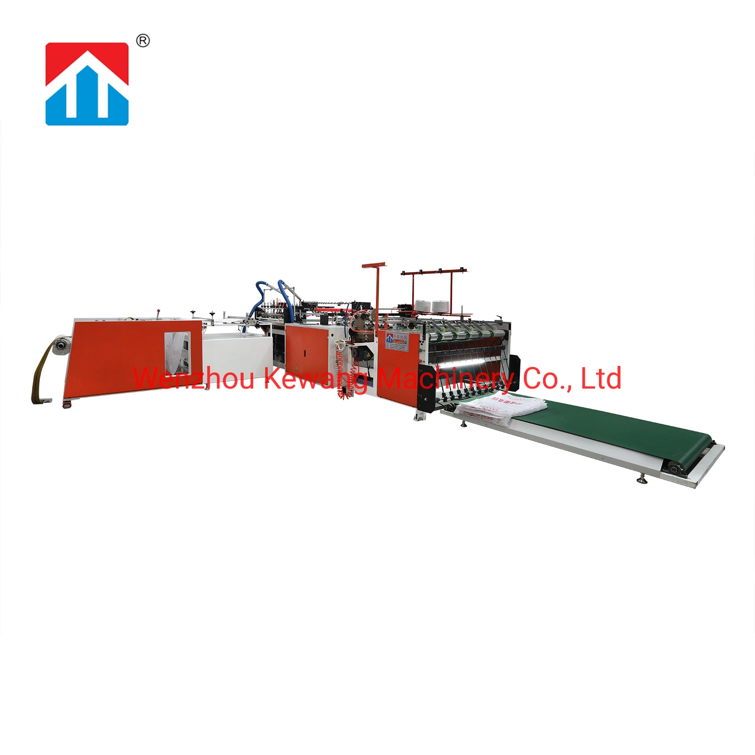 Automatic Heat Cutting and Sewing for PP Woven Bag Making Machine