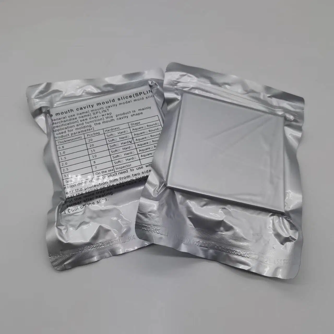 Complete Model Polyester Film Disposable Dental Vacuum Forming Sheet