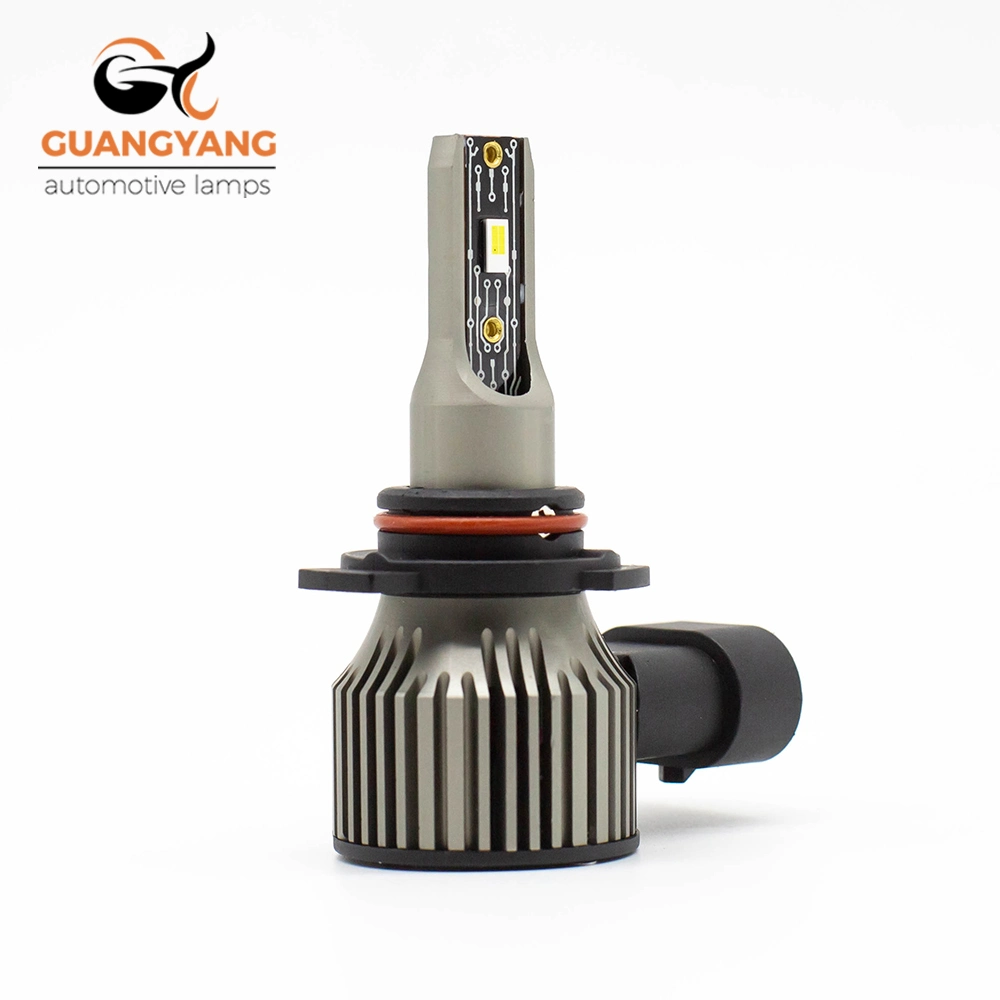 Car LED 9012 R10 Csp-5530 Chips 50 Watts 6000lm 6500K with Cooling System