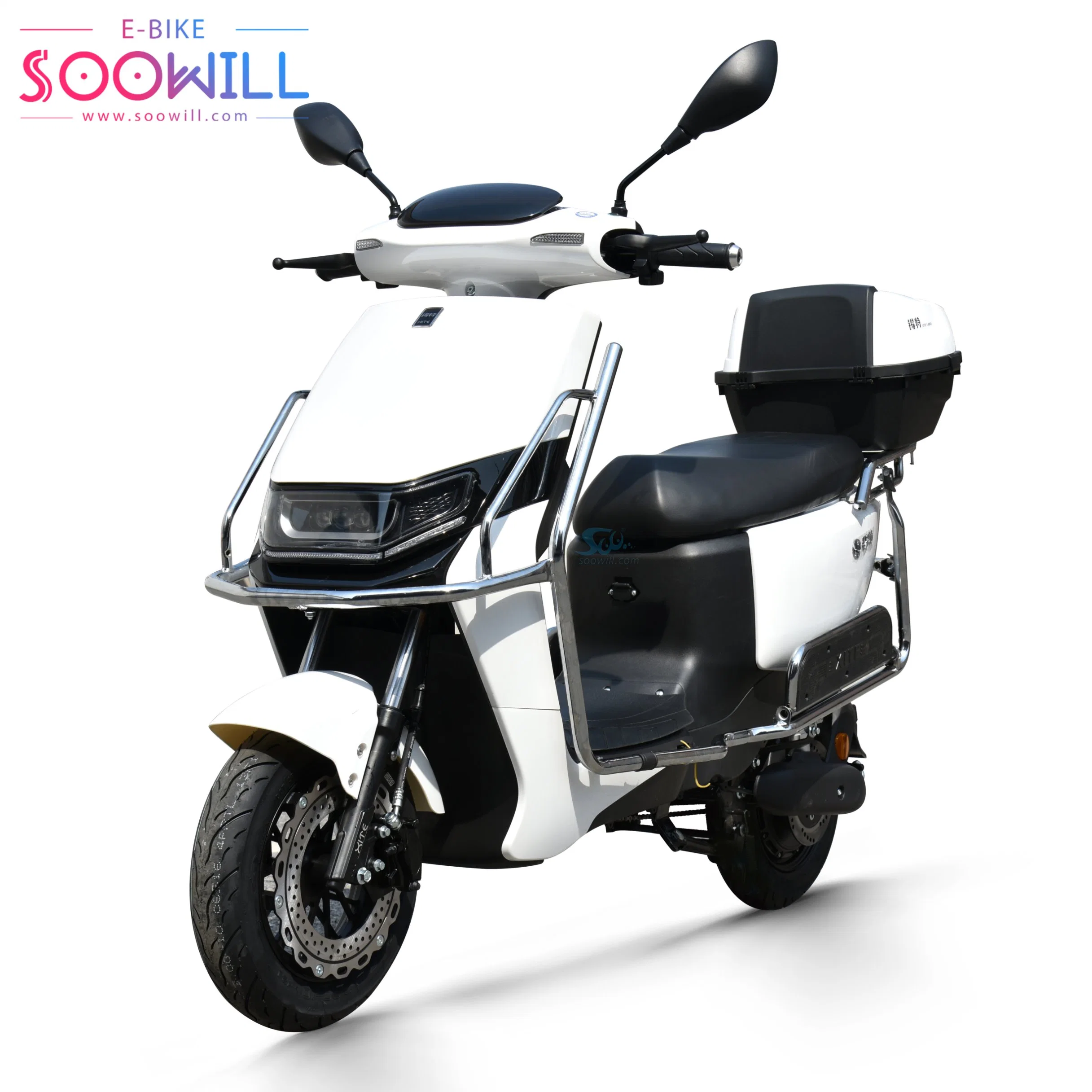 Factory precio barato Salida de alimentación de batería E-Scooter*3.0 de 10 pulgadas con neumáticos Scooter motocicleta eléctrica de alta calidad