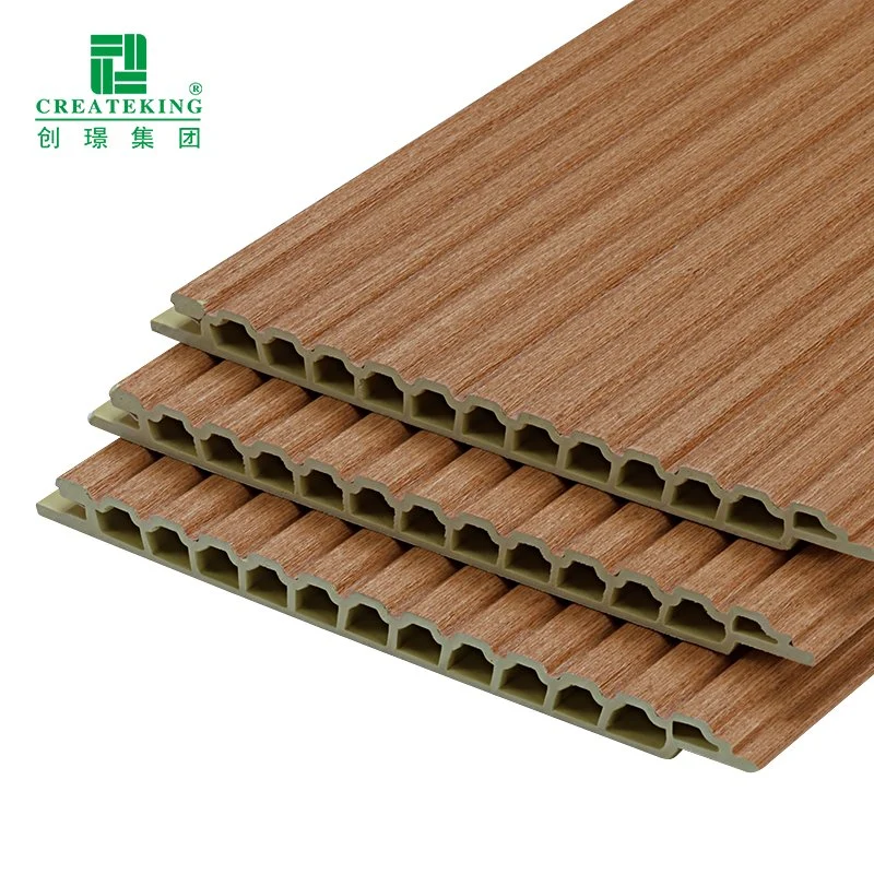 Customized 137mm Width Fluted Wall Panel Wood for Wall Ceiling Decoration