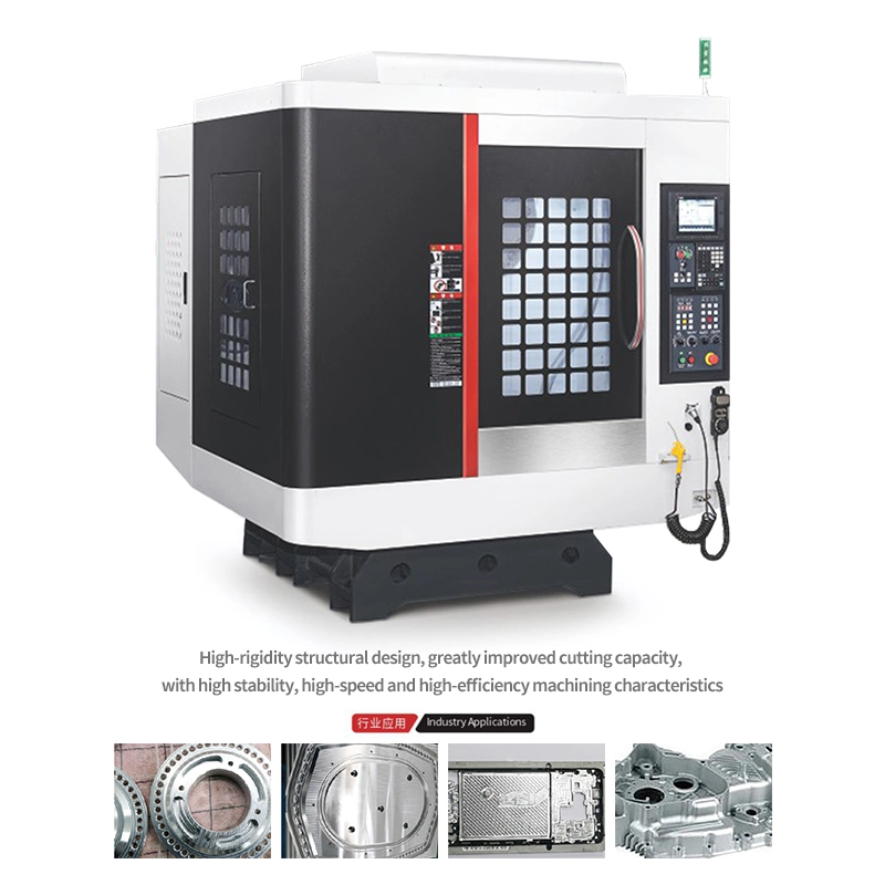 China Hot Sale Vmc650 Fresado de Alta precisión CNC Centro de mecanizado vertical de roscado y grabado máquina CNC