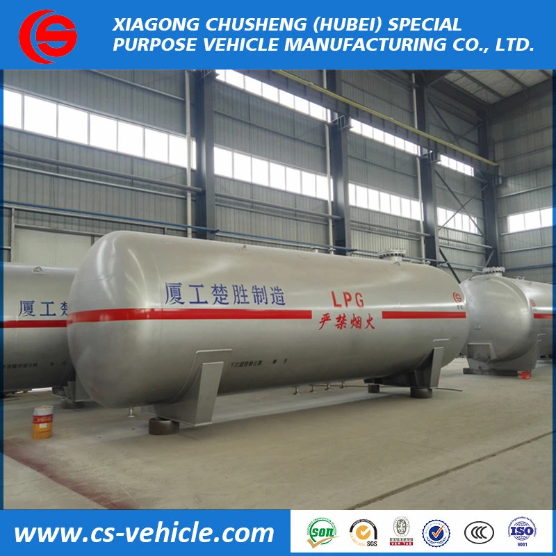 Fábrica de Suizhou gran volumen de 20 a 50 ton ton tanque de almacenamiento de gas para la venta