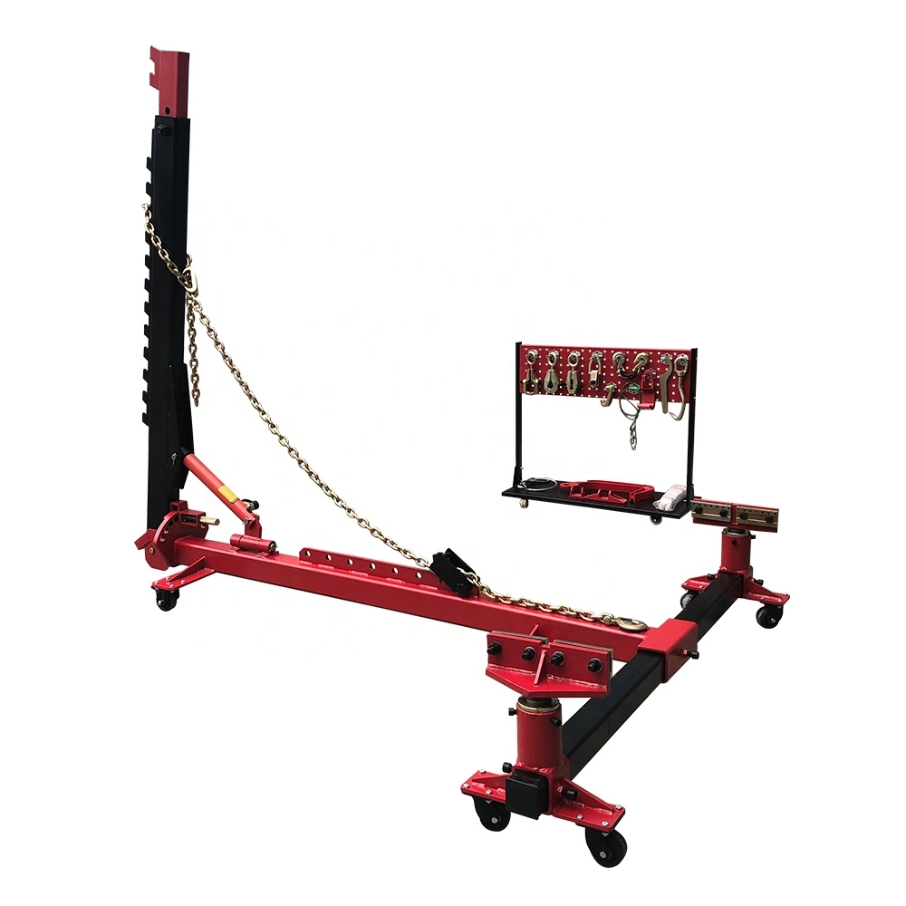 12mm Thick Chain Car Chassis Straightening Machine Straightening Bench