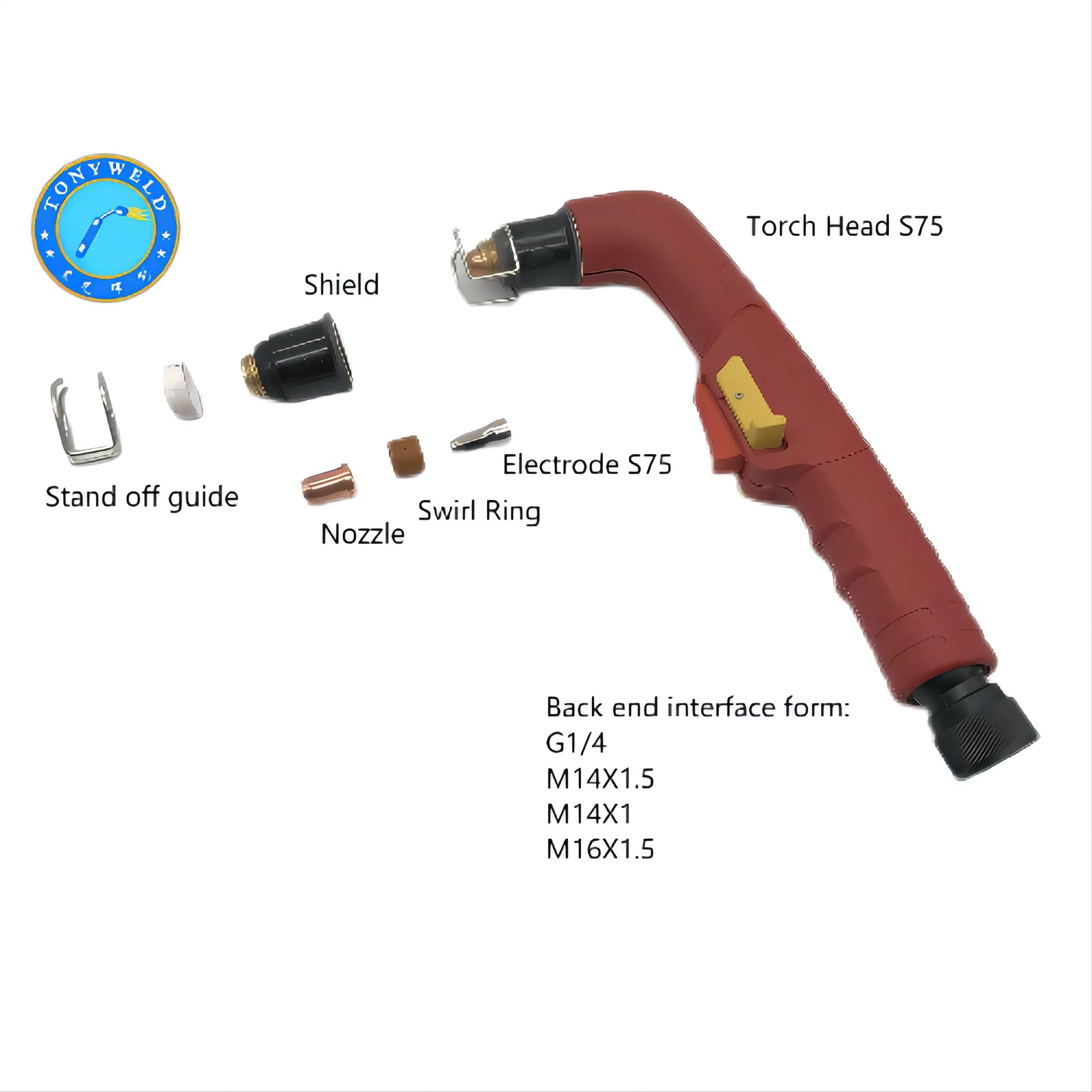 Teafimet Plasma Cutting Torch Parts S75 Electrode Pr0117