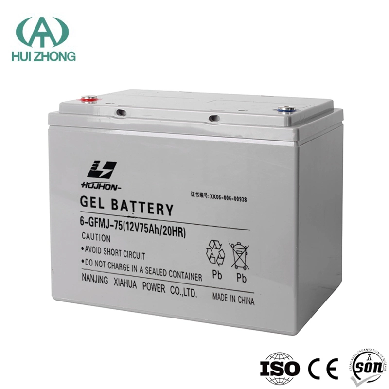 Deep Cycle Lead Acid Battery 12V 75ah Gel Home Power Battery Storage