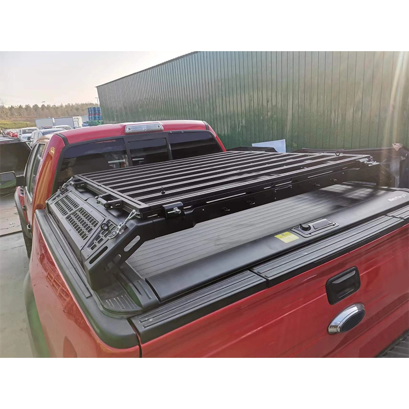 4X4 Pickup Aluminium-Legierung LKW-Bett-Box Plattform Rack für Ford F150 F-150 Ranger Raptor 2015+ 2021