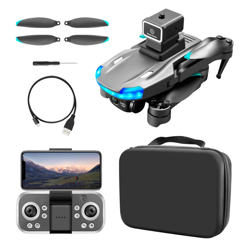 High Quality 6CH Foldable Brushless Quadcopter Optical Flow Positioning Uav Toys Remote Control Drone with Dual Camera for Kids