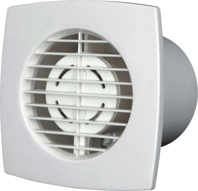 Mute Round Ventilation Vent Pipe Exhaust Wall Mount Fan