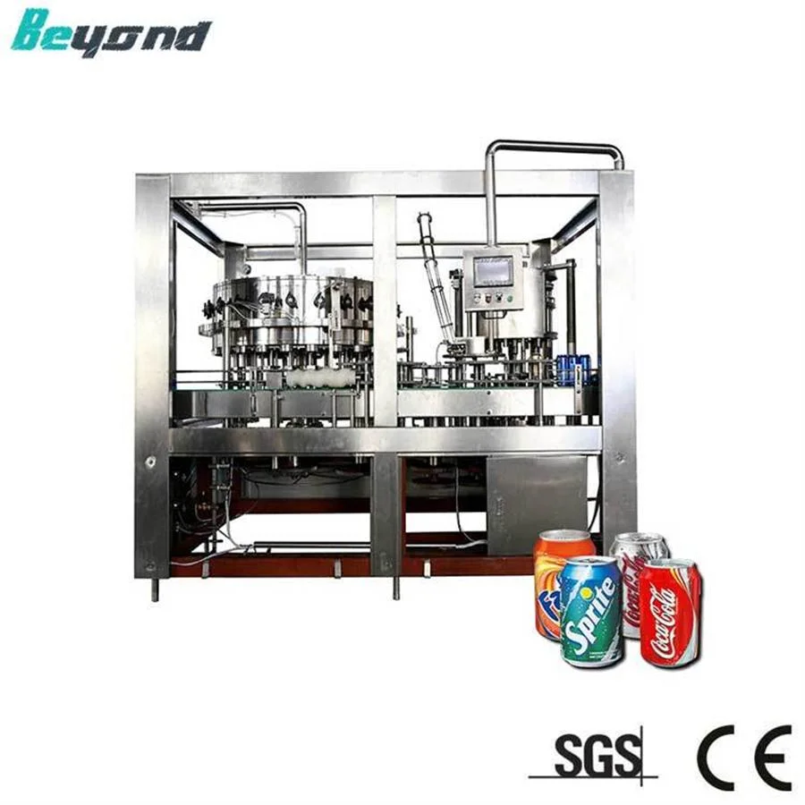 10% off 2023 Manufacture Factory Carbonated Beverage Cola/Beer/Soda/Juice Canned Filling Capping Packing Machine