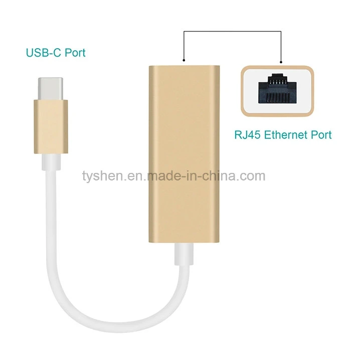 Type de métal en alliage aluminium-C, de la carte réseau de port 1000 Mbit/s