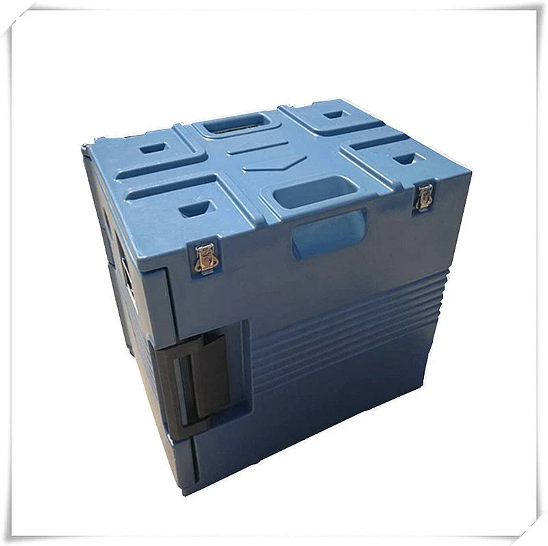 Boîte d'isolement Rotomold avec PE Matériau du boîtier de refroidisseur de glace pour le poisson