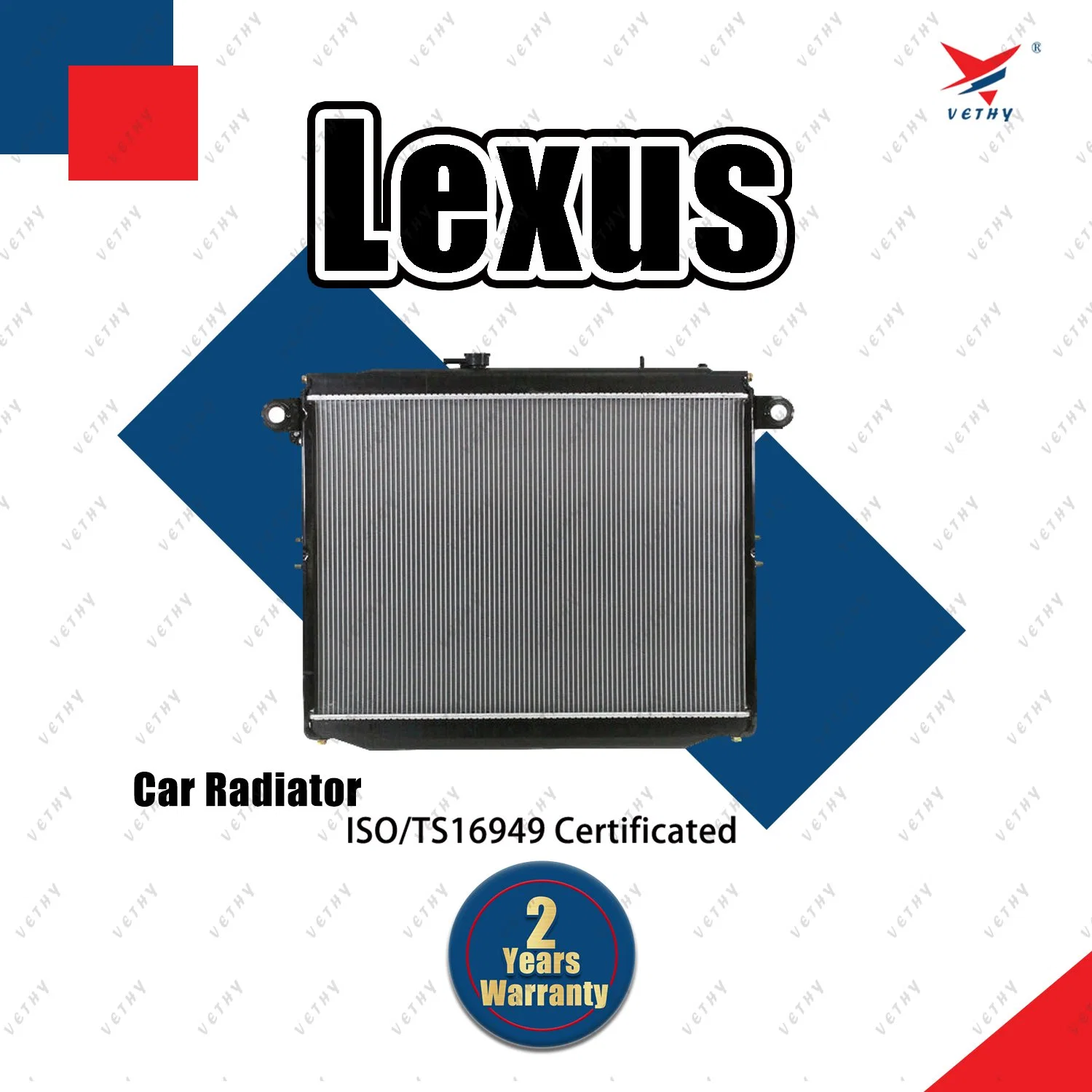 Радиатор Premium Auto Parts для LX 570 - эффективный теплообмен, качественная сборка