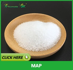 Monoammonium Mapa del grado de tecnología industrial de fosfato de 12-61-0 de polvo de Cristal blanco