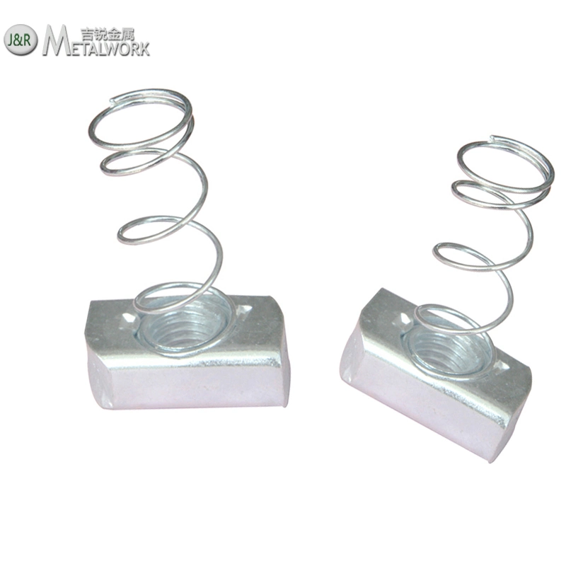 M6 M10 Stainless Steel SS304 Spring Nut