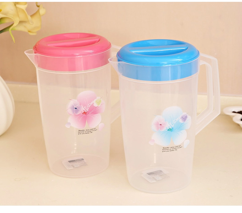 130*227mm Transparent Mixing Color Printing One Jug with 3 Cup Plastic Jug Set