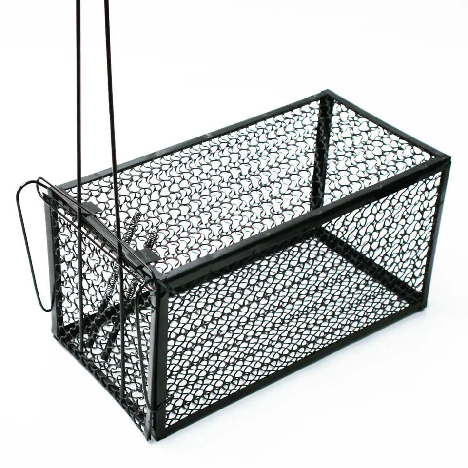 Factory Direct Selling Low Price Reusable Smart Metal Mousetrap Mouse Trap Cage