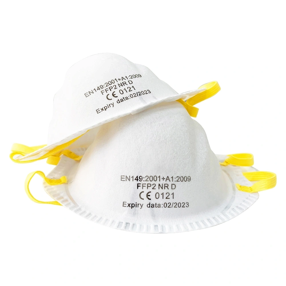 Disposable Respirator Head Strip Cup Shaped Disposable FFP1 FFP2 Dust Mask Without Valve for Industrial Labor Protection