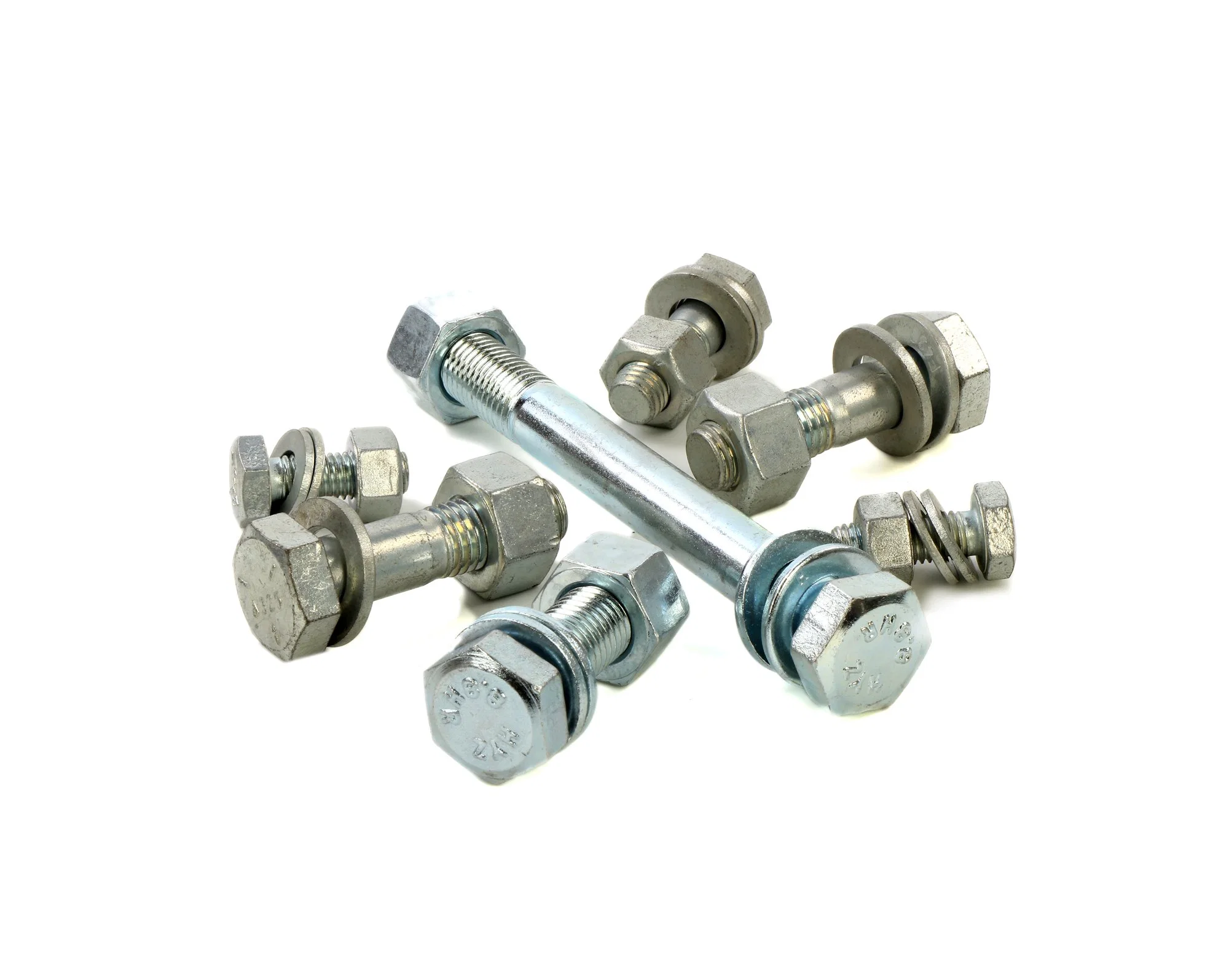 China Wholesale/Supplier Heavy Hex Bolt ASTM A325m/ASTM F3125 HDG Bolts Steel Structural Bolt Grade 8.8