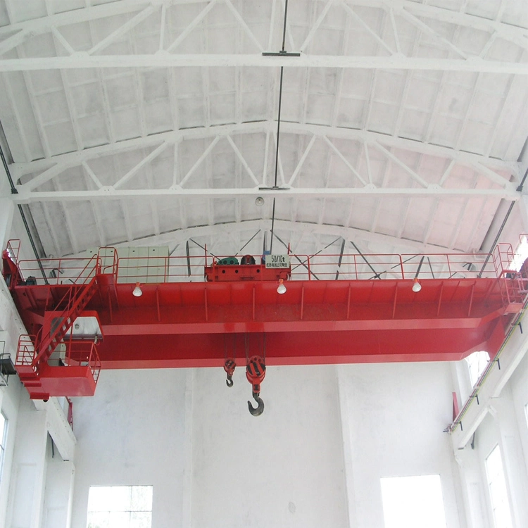 Heavy Duty Qd 5-50/10t Hanger Hook Double Girder Beam Overhead/Bridge Crane