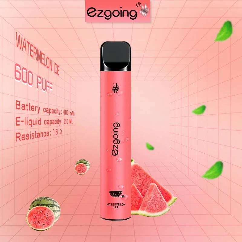 Wholesale/Supplier Price of Ezgoing 600 Puffs New Grap Ice More Flavors in 2023 Vape Pen Puff Bar Vape