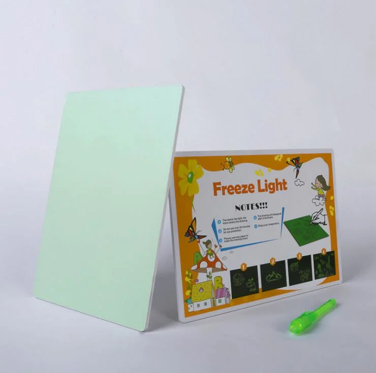 Light Drawing Fun and Developing Toy A3/A4/A5 Fluorescent Light Drawing Pad