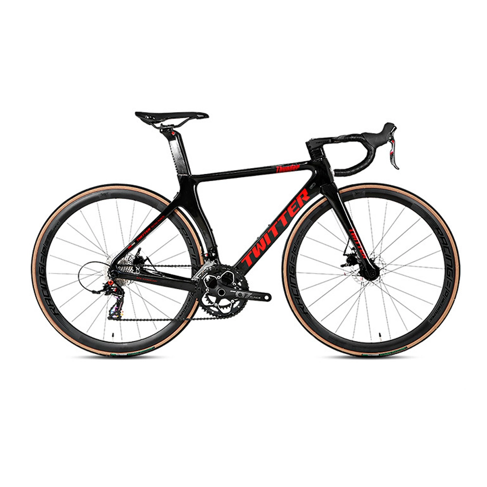 Top Rennrad 22 Speed Carbon Fiber Racing Bike Road Fahrrad für Erwachsene