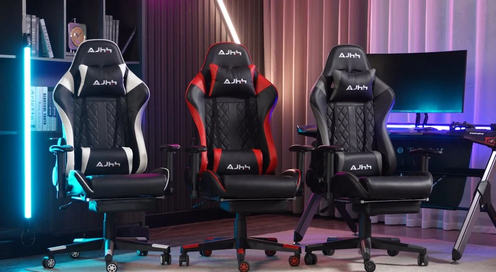 High quality/High cost performance  PU Leather Ergonomic Swivel Chair Adjustable Computer Gaming Chair