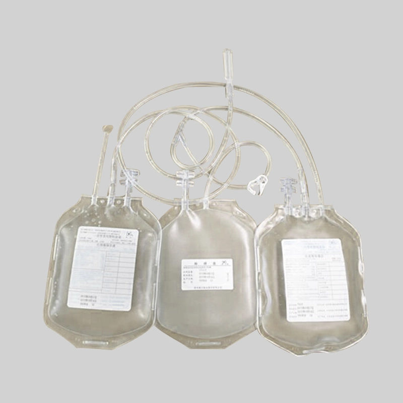 Medical Empty Single Sterile Blood Collection Bag in Hospital