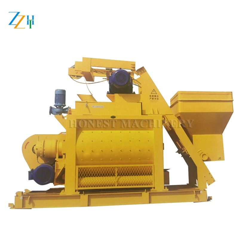 Large Capacity Widely Used Low Cost Twin Shaft Concrete Mixer