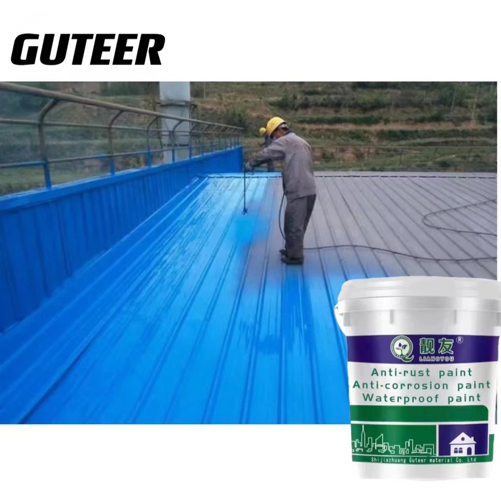 Acrylic Waterborne Antirust Paint for Steel Structures on Metal Surfaces