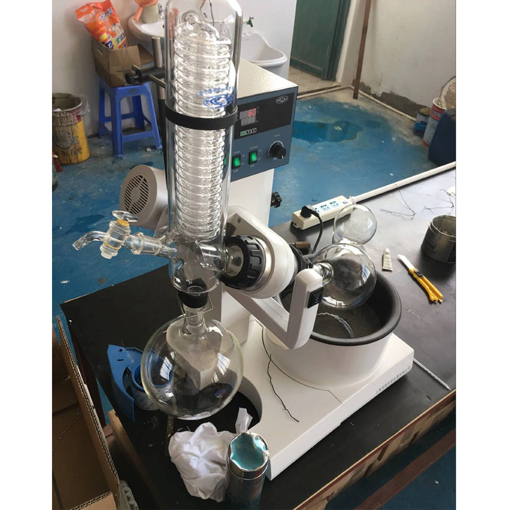 China el equipo de destilación del medidor de evaporación rotativa 5L 10L 20L 50L Precio Evaporador rotativo de vacío