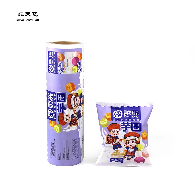 Flexible Customized Low Temperature Heat Sealable Food Grade Plastic OPP+Mopp Packaging Film Roll for Freezer Food