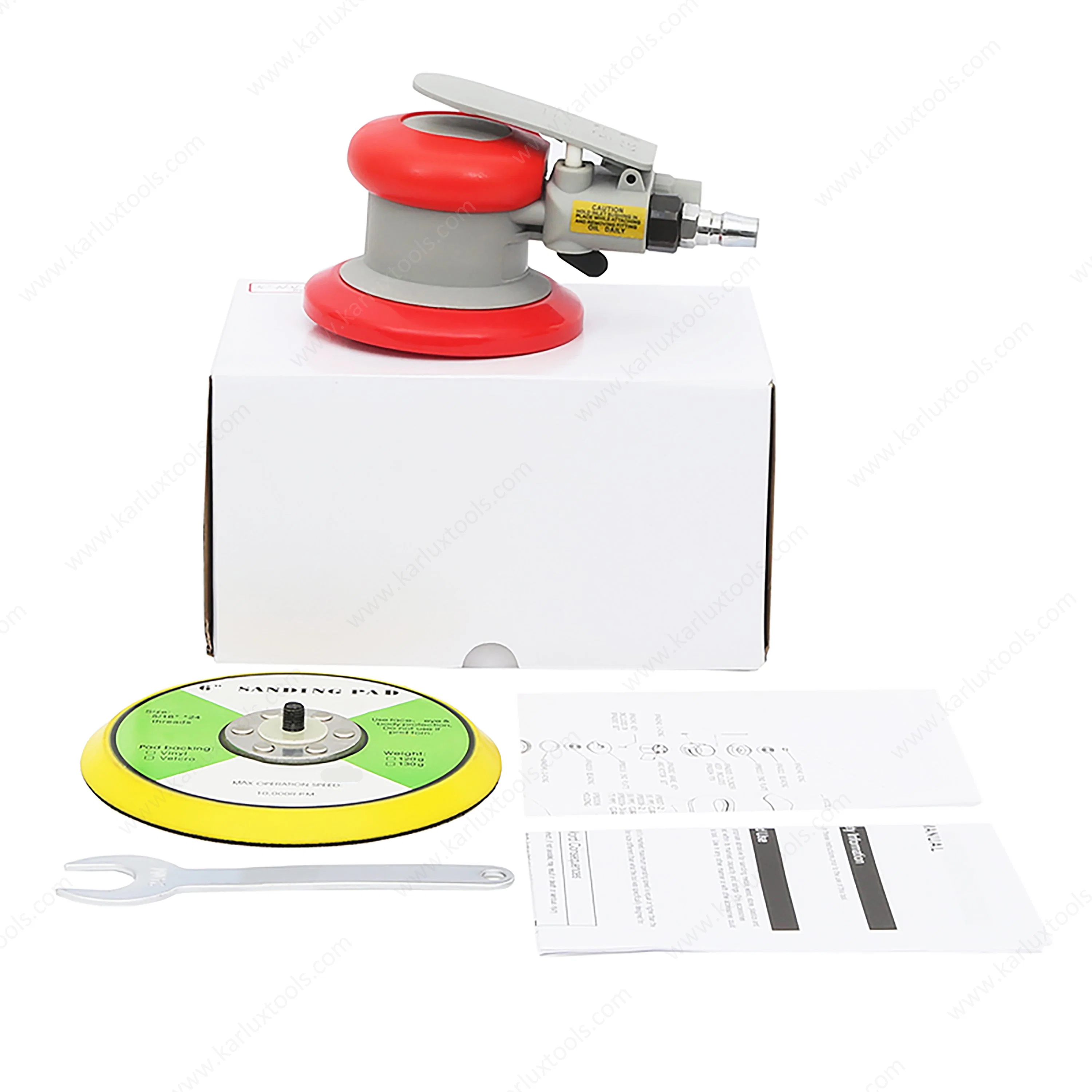 6 Zoll Nicht-Vakuum-Druckluftpolierer Air Random Orbital Sander