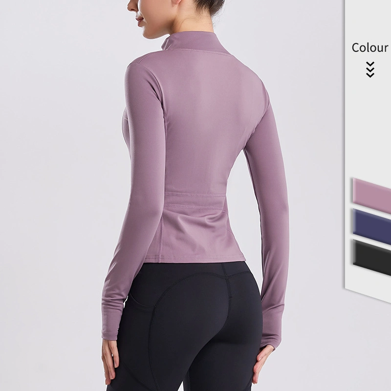 Yoga Wear for Adults Most Popular High quality/High cost performance  Women Running Jacket