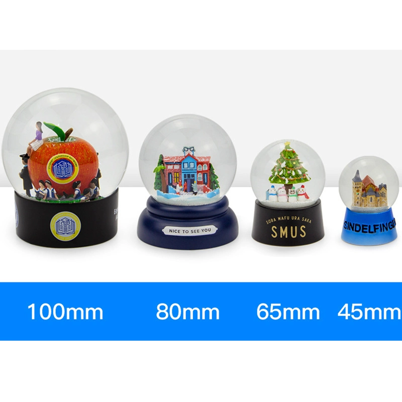 Factory Customized Snow Globe Water Ball Promotion Gift Tourist Souvenirs