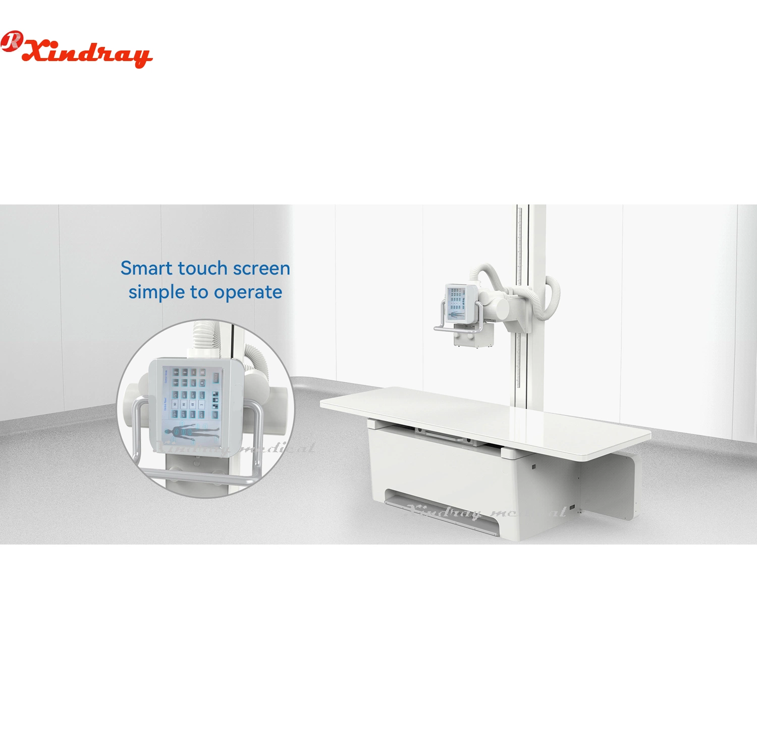 Preço de fábrica Equipamento Médico Hospitalar Tubo de Raios-X de Alta Frequência Toshiba Siemens 200mA 500mA 630mA 32kw 50kw Estacionário Digital Máquina de Raios-X Médica.