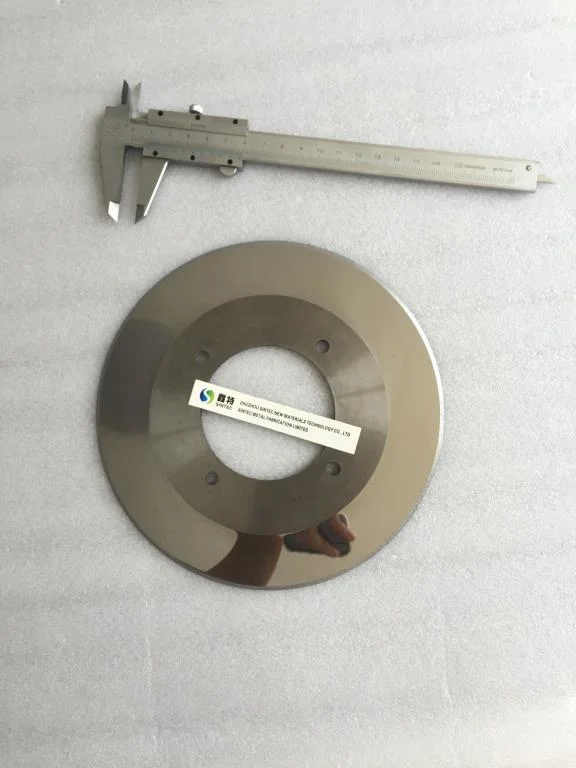 High Precision Customized Carbide Round Knife, Disc Cutter