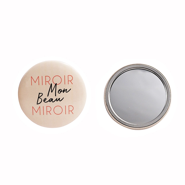 Customized Magnifying Single Side Portable Makeup Pocket Mirror