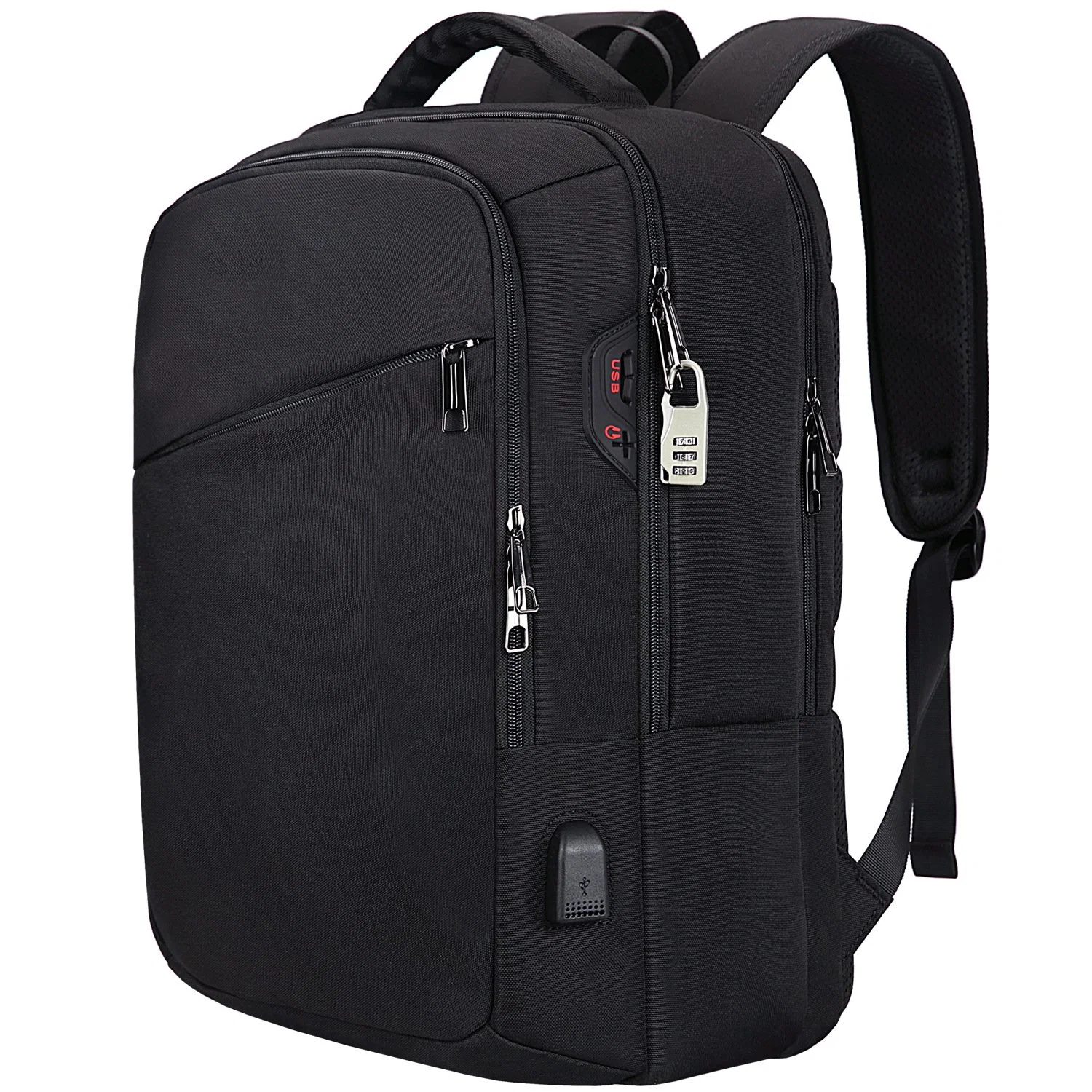 New Fashion Water Resistant Business Backpack for Men Travel Notebook Laptop Backpack Bags 15.6 Inch Male Mochila for Teen