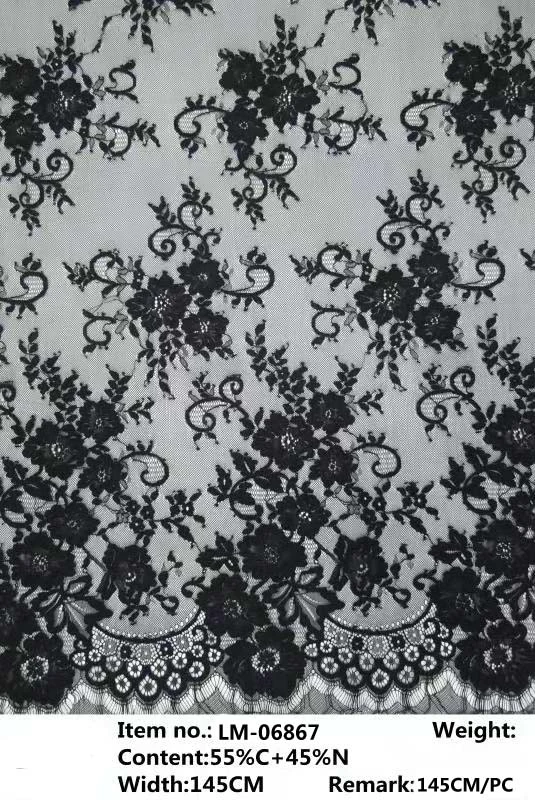 in Stock Lace Fabric for Fashion Accessories Dress Fabric Lace