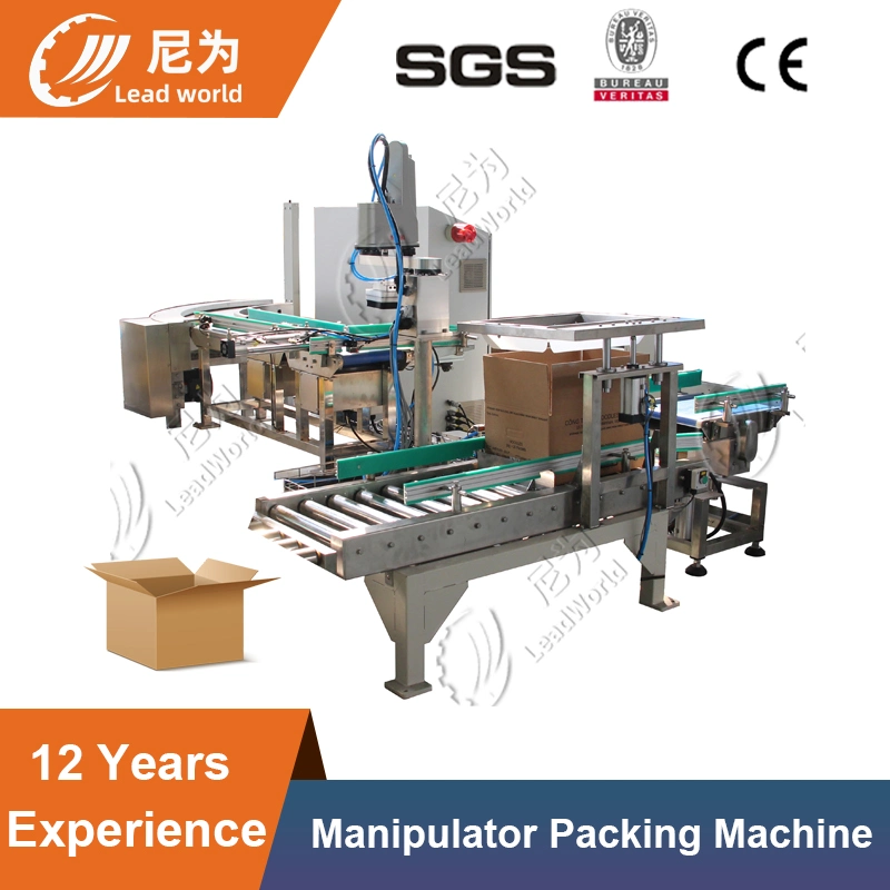 Full Automatic Drop Down Case Packer for Round Pet Bottle