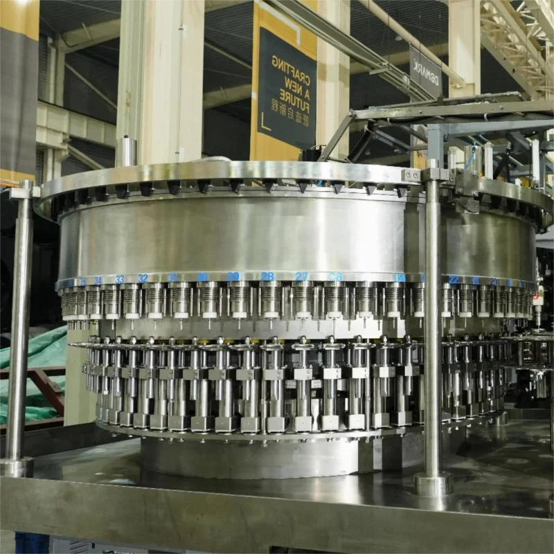 Qdemark Kunststoff Abgefülltes Trinkwasser Sauber Automatische Füllmaschine