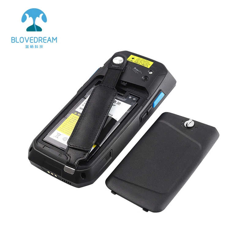 Blovedream T80 4.5-Inch Android Barcode Handheld Scanner Terminal PDA Used in Logistics Industry Warehouse