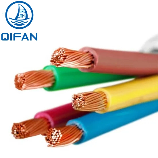 12AWG 14AWG 16AWG 22AWG UL1007-adriges elektronisches Kabel, rot/grün/gelb/blau/schwarz Feste Flache Elektrische Leitung